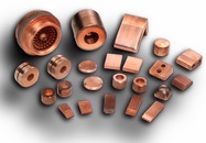 Copper tungsten electrical contacts